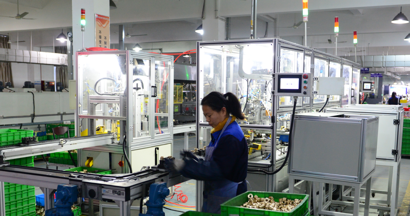 New Energy Production Line Feeding